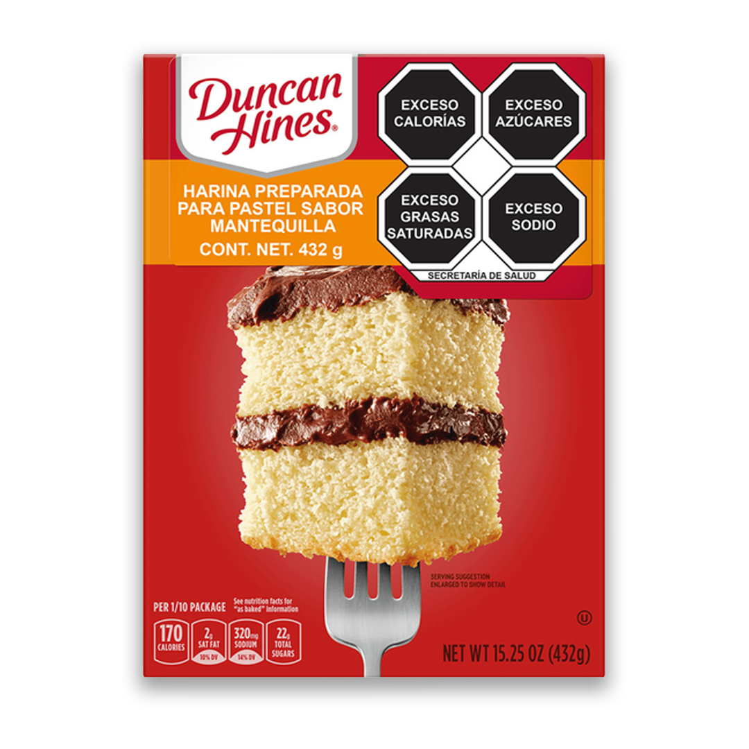 Harina Duncan Hines Mantequilla Golden 432 g