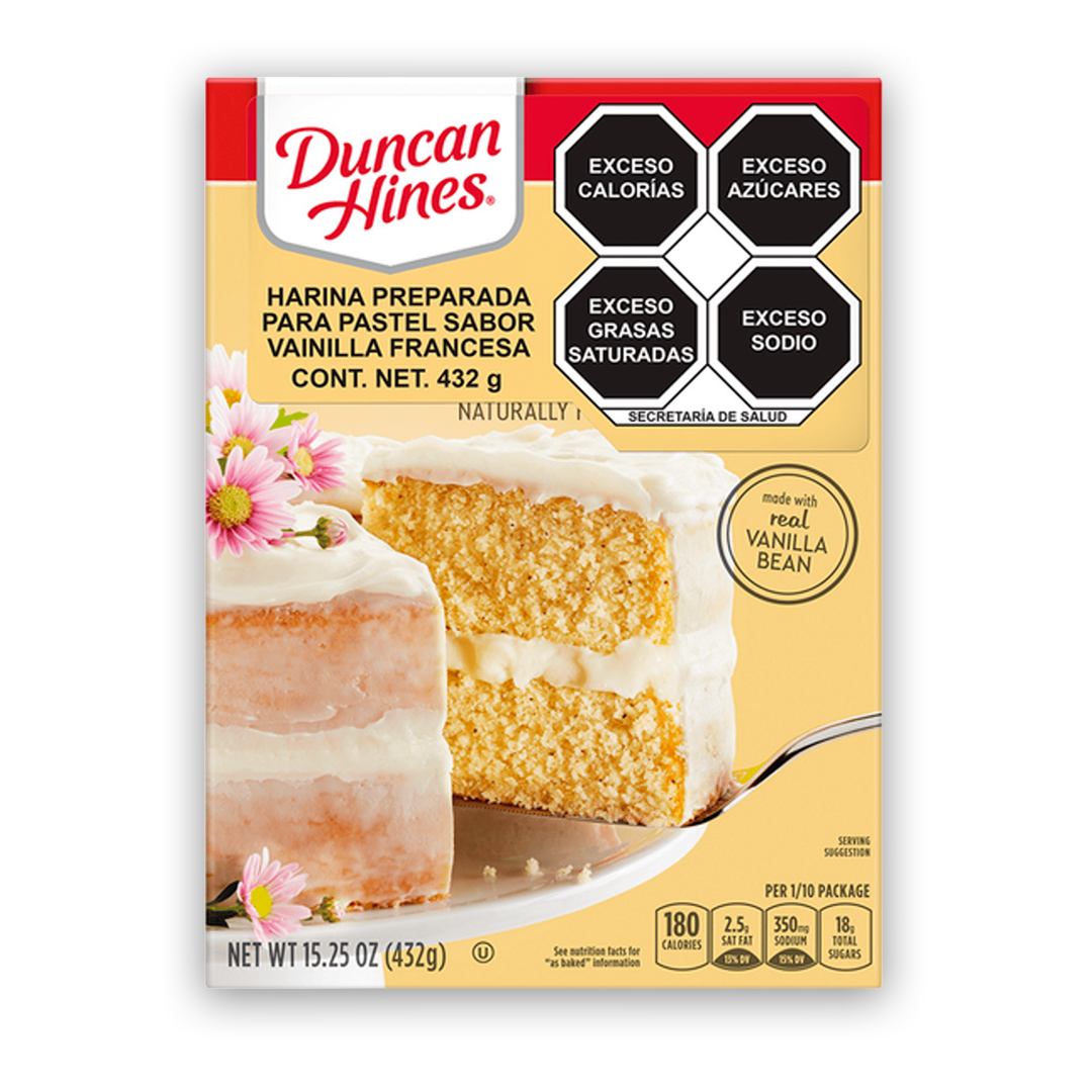 Harina Duncan Hines Vainilla Francesa 432 g
