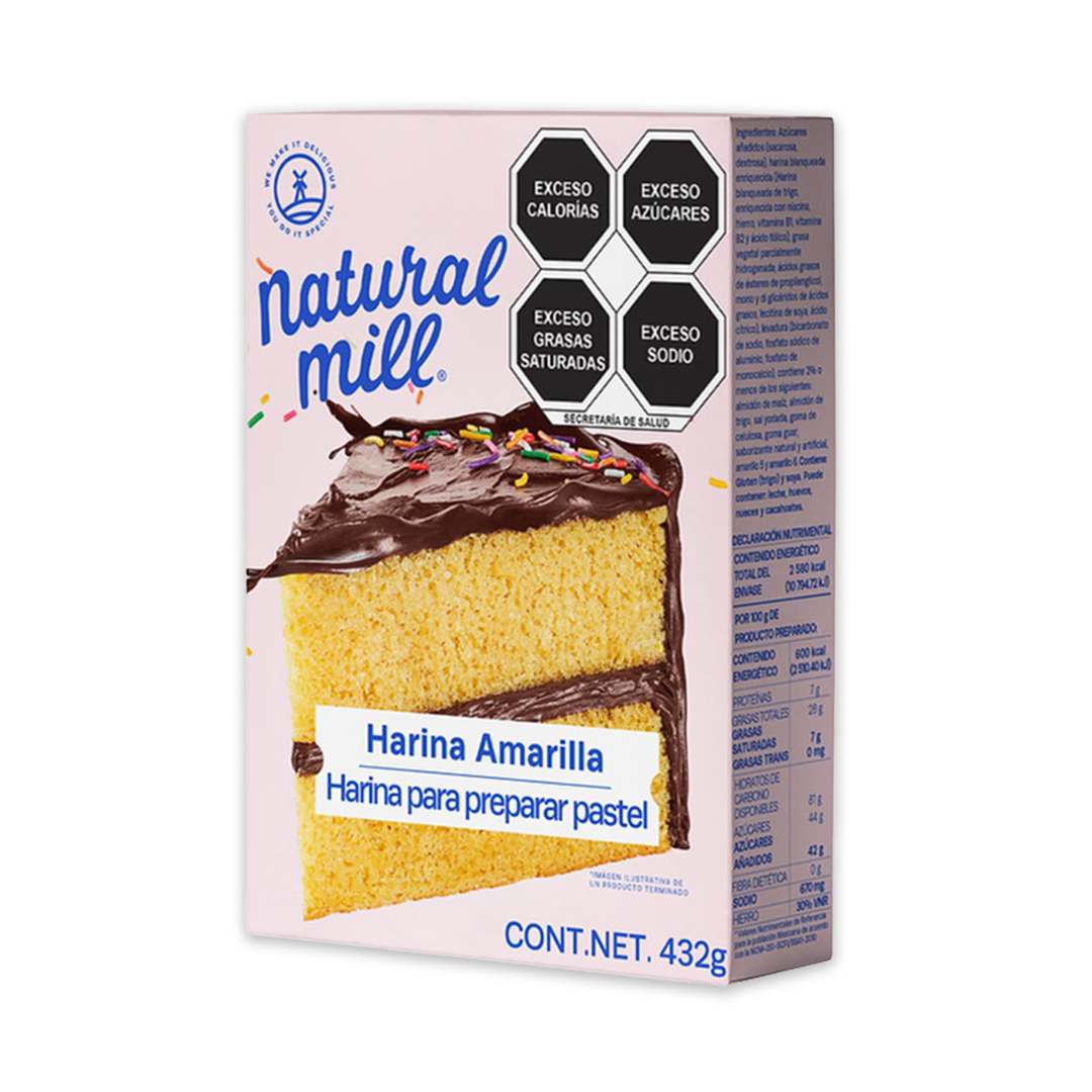 Harina Natural Mill Clasic Yellow 468 g