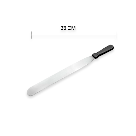 Espátula Para Pastel Recta Decochef Mango Plástico 8"