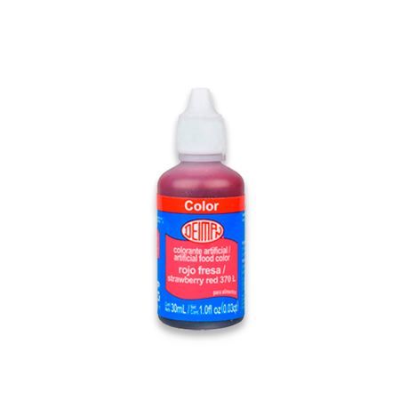 Colorante Liquido Deiman Rojo Fresa (370L) 30 ml