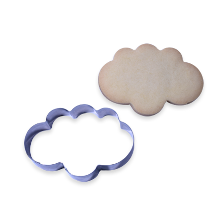 Cortador Decochef Silueta Nube Acero Inoxidable