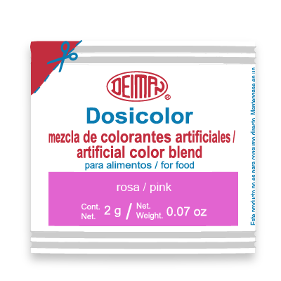 Dosicolor Color en polvo Deiman Rosa 2 g Sobre