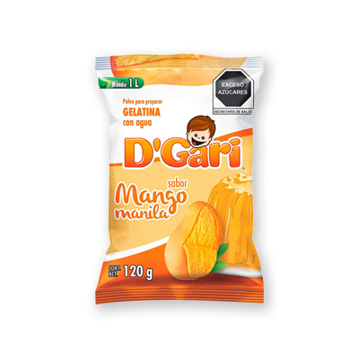 Gelatina D'Gari Mango 120 g