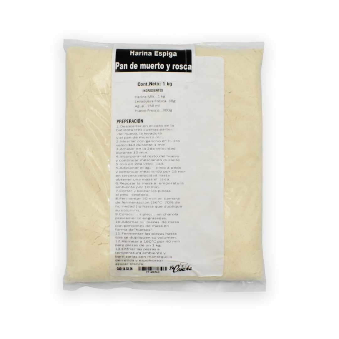 Harina Pan de Muerto y Rosca La Espiga 1Kg