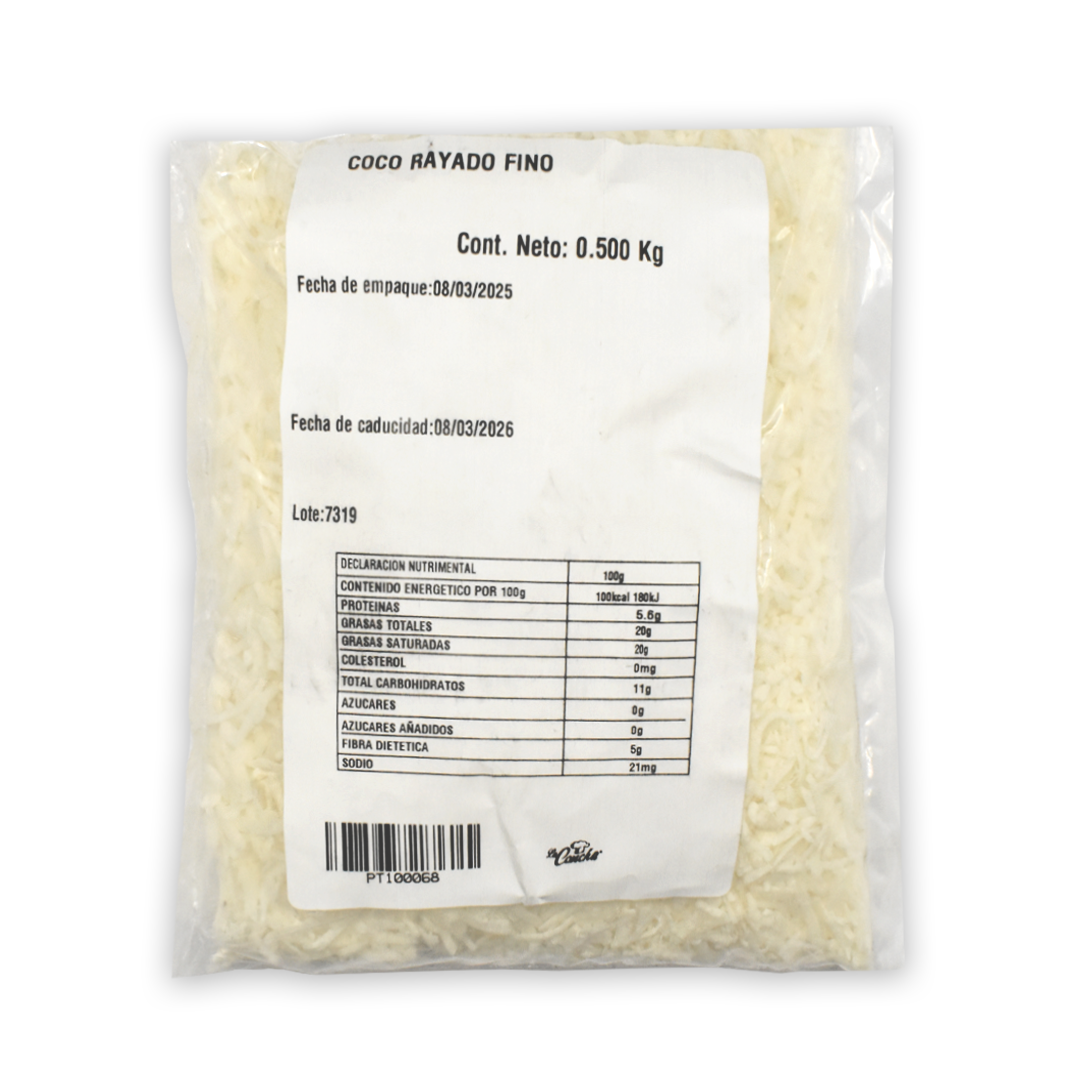 Coco Rayado Fino 500 g