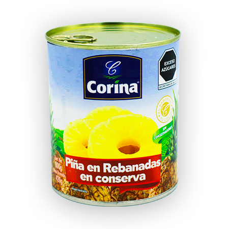 Piña Corina En Rebanada 800 g