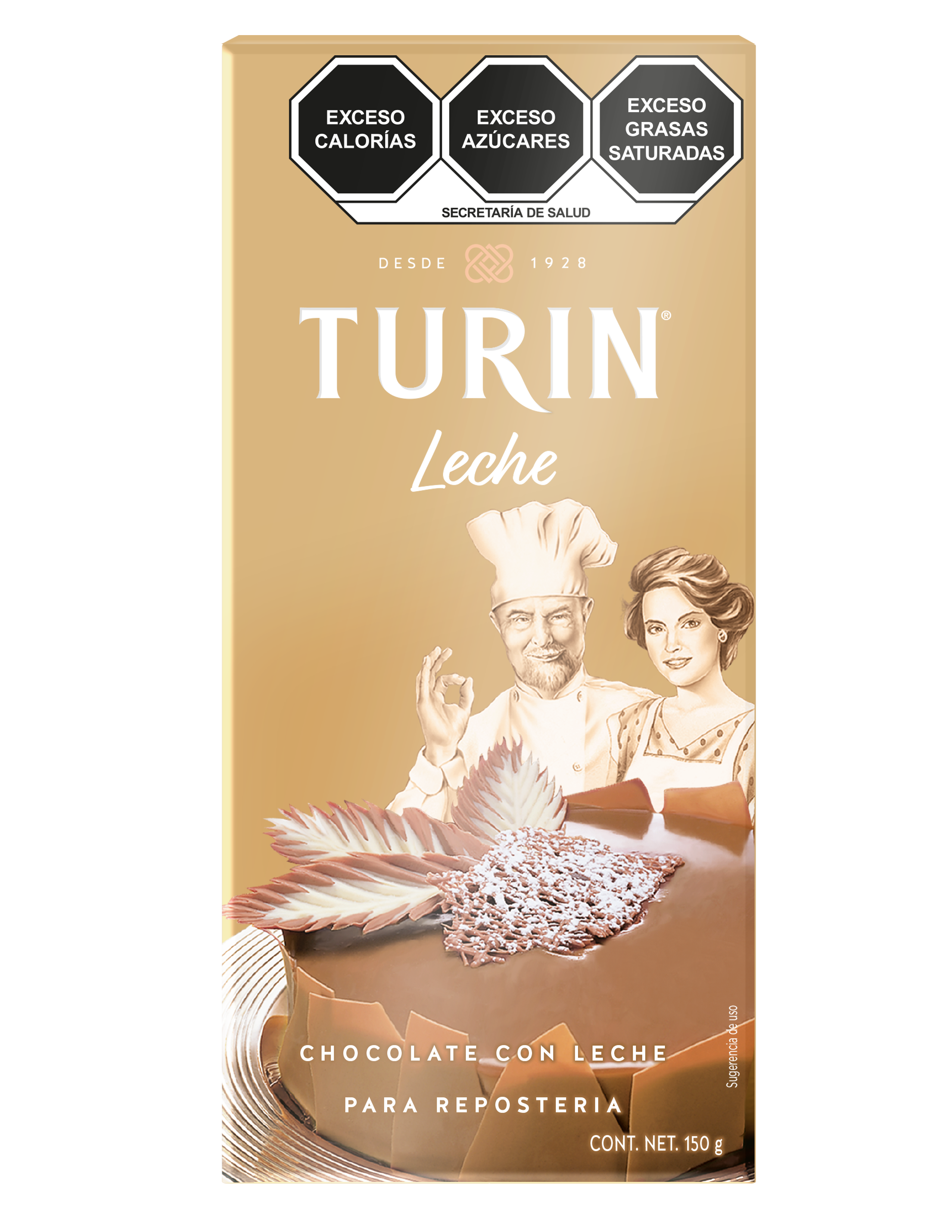Tablilla Turin Chocolate con Leche 150 g