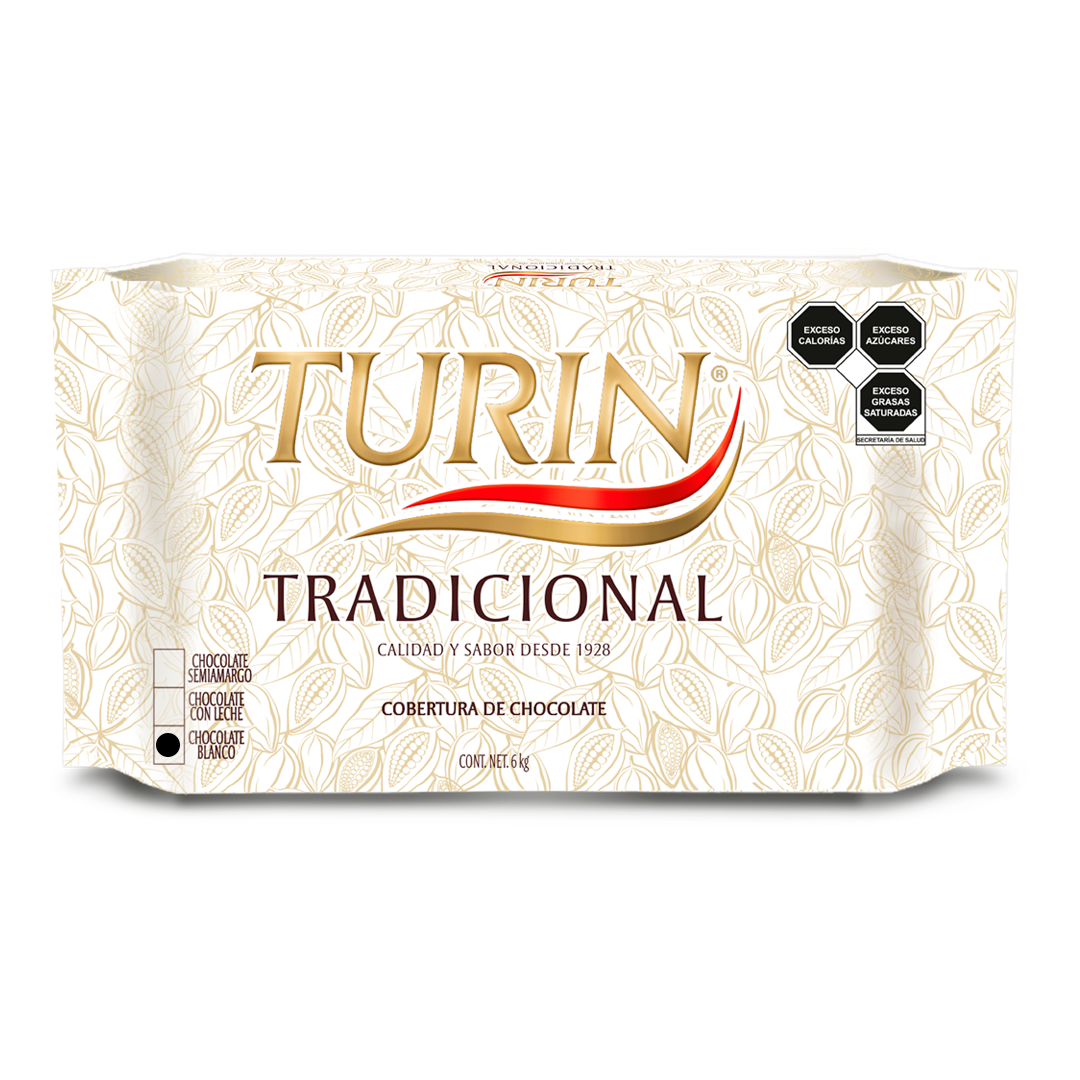 Cobertura Tradicional Blanca Turin 6kg