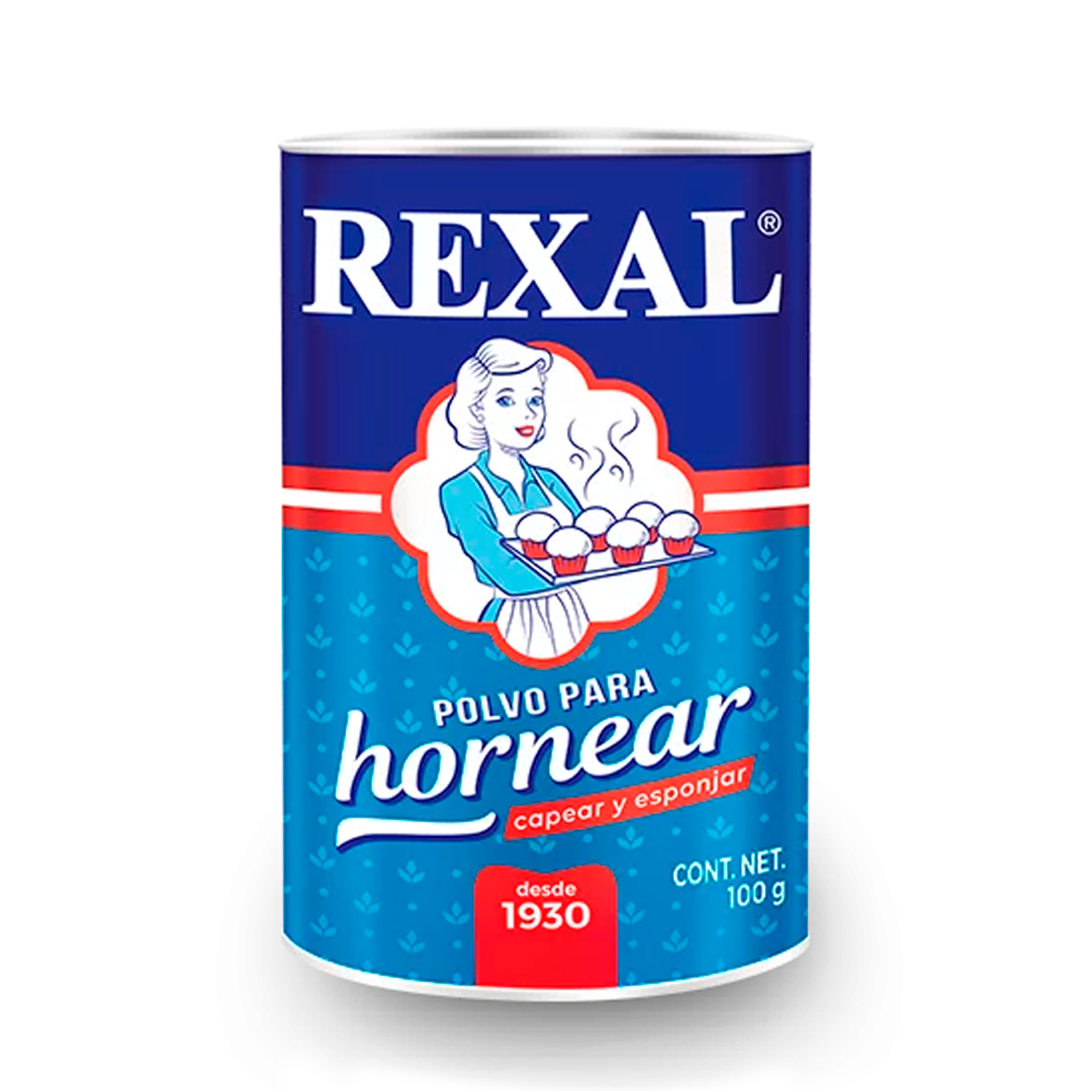 Polvo para hornear Rexal 100g