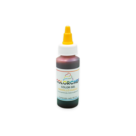 Colorchef Rafmex Gel Amarillo Huevo 60 ml