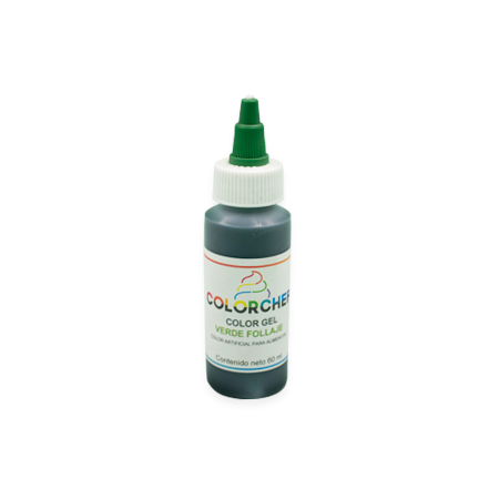 Colorchef Rafmex Gel Verde Follaje 60 ml