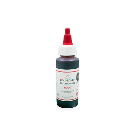 Colorchef Rafmex Liquido Rojo 60 ml