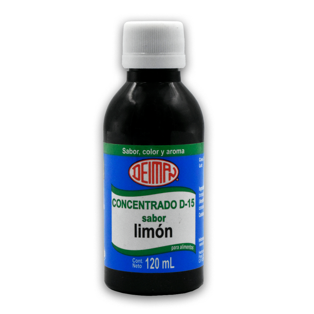 Concentrado Limón D-15 Deiman 120 ml