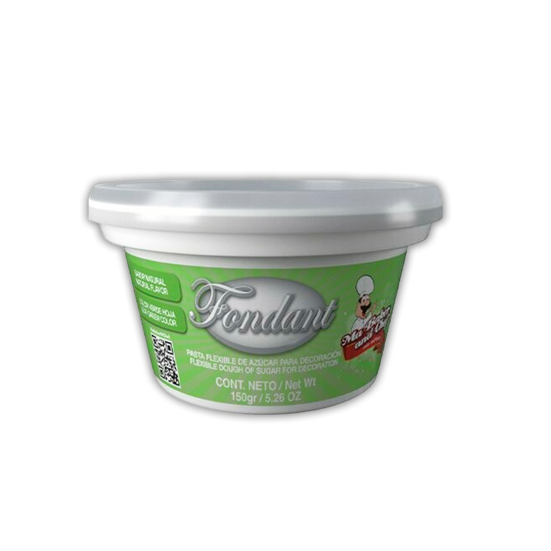 Fondant Ma Baker Verde Limón 150 g