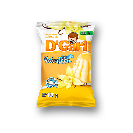 Gelatina D'Gari Vainilla 140 g