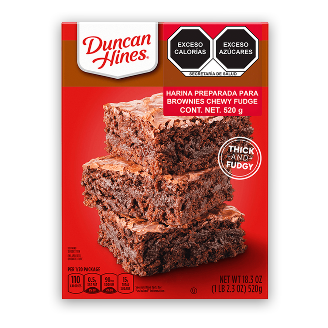 Harina Duncan Hines Brownies 520g