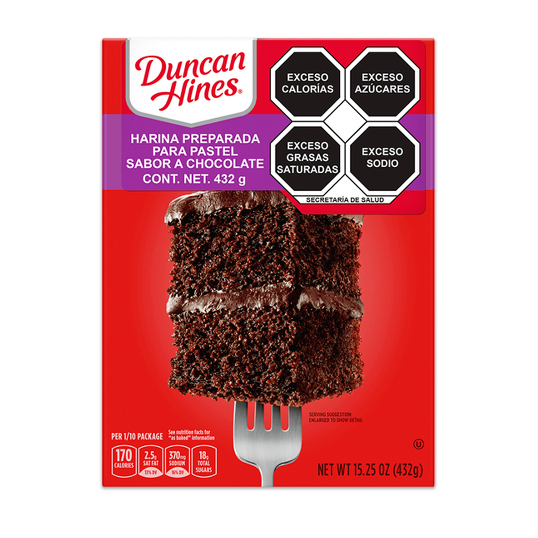 Harina Duncan Hines Chocolate Devil S 432 g