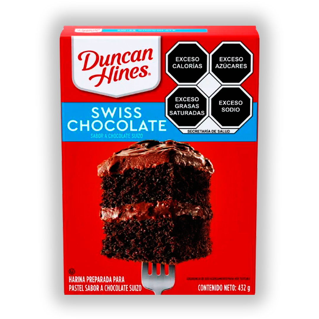 Harina Duncan Hines Chocolate Suizo 432 g
