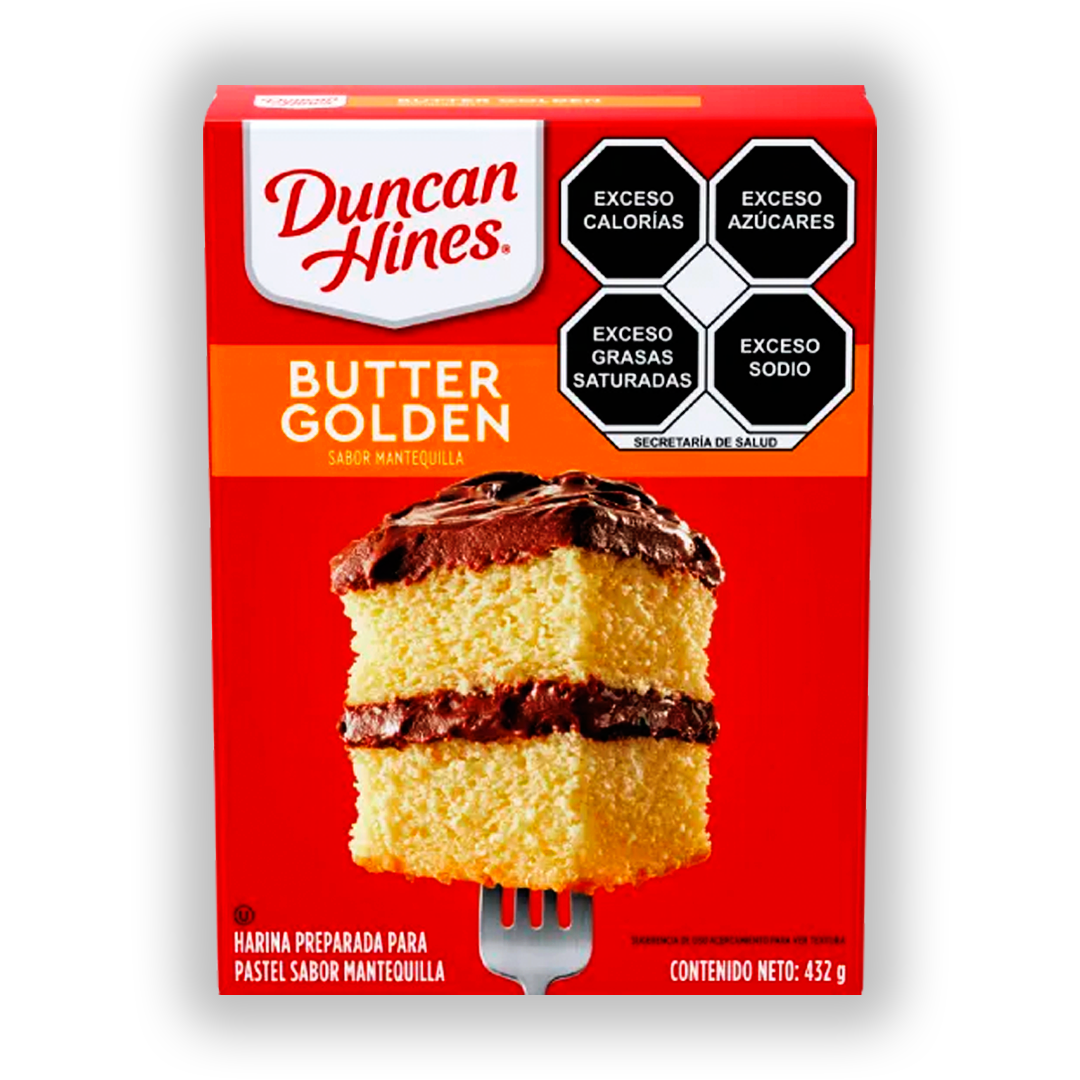 Harina Duncan Hines Mantequilla Golden 432 g