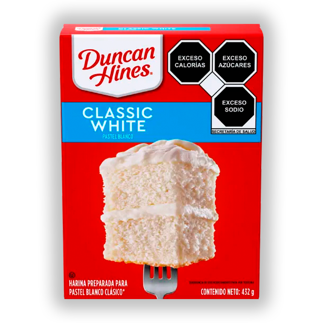 Harina Duncan Hines Pastel Blanco 468 g