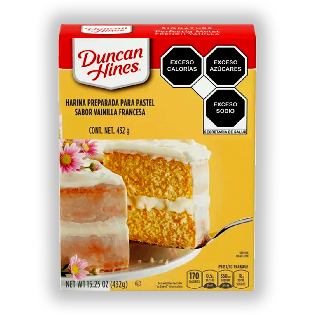 Harina Duncan Hines Vainilla Francesa 432 g
