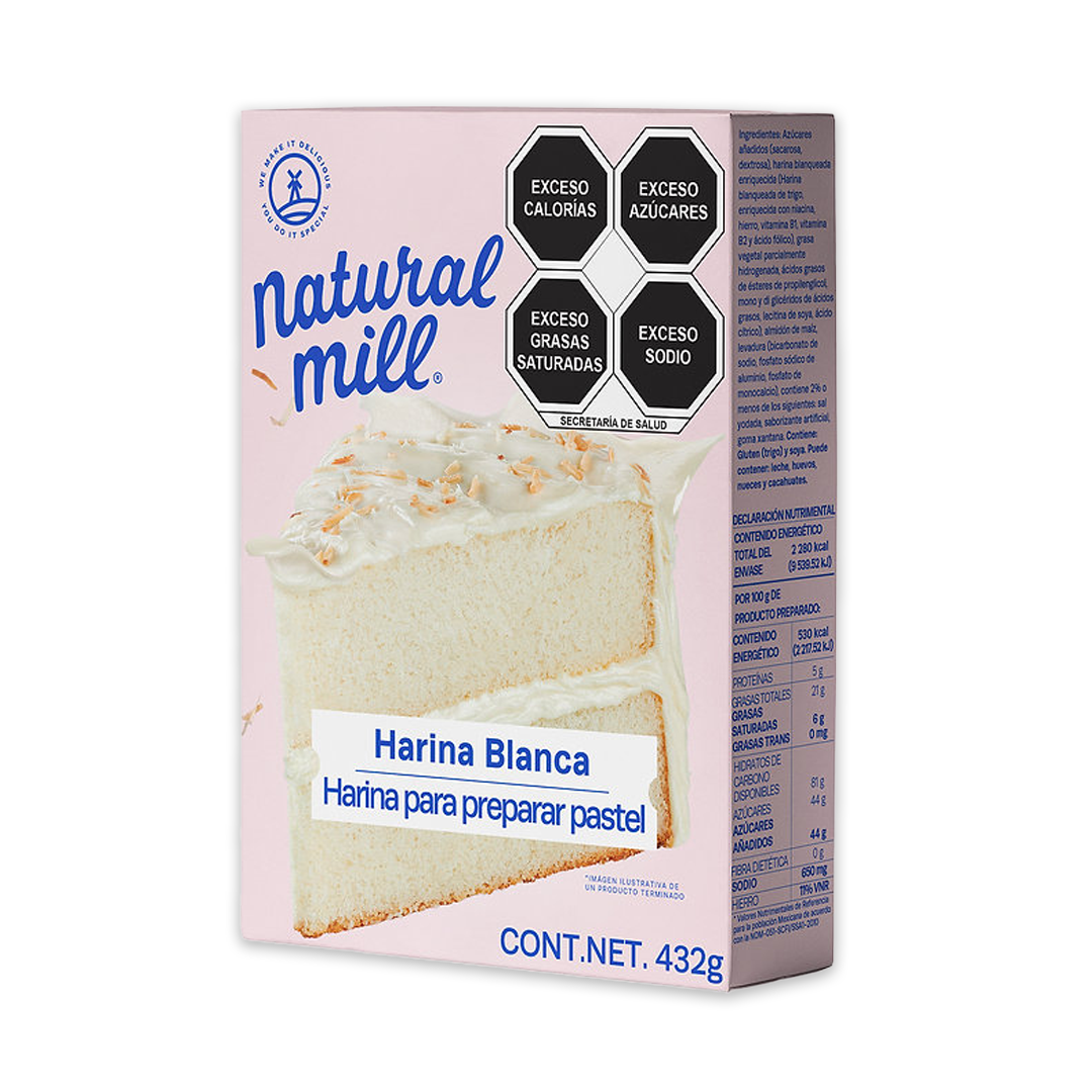 Harina Natural Mill Clasic White 468 g