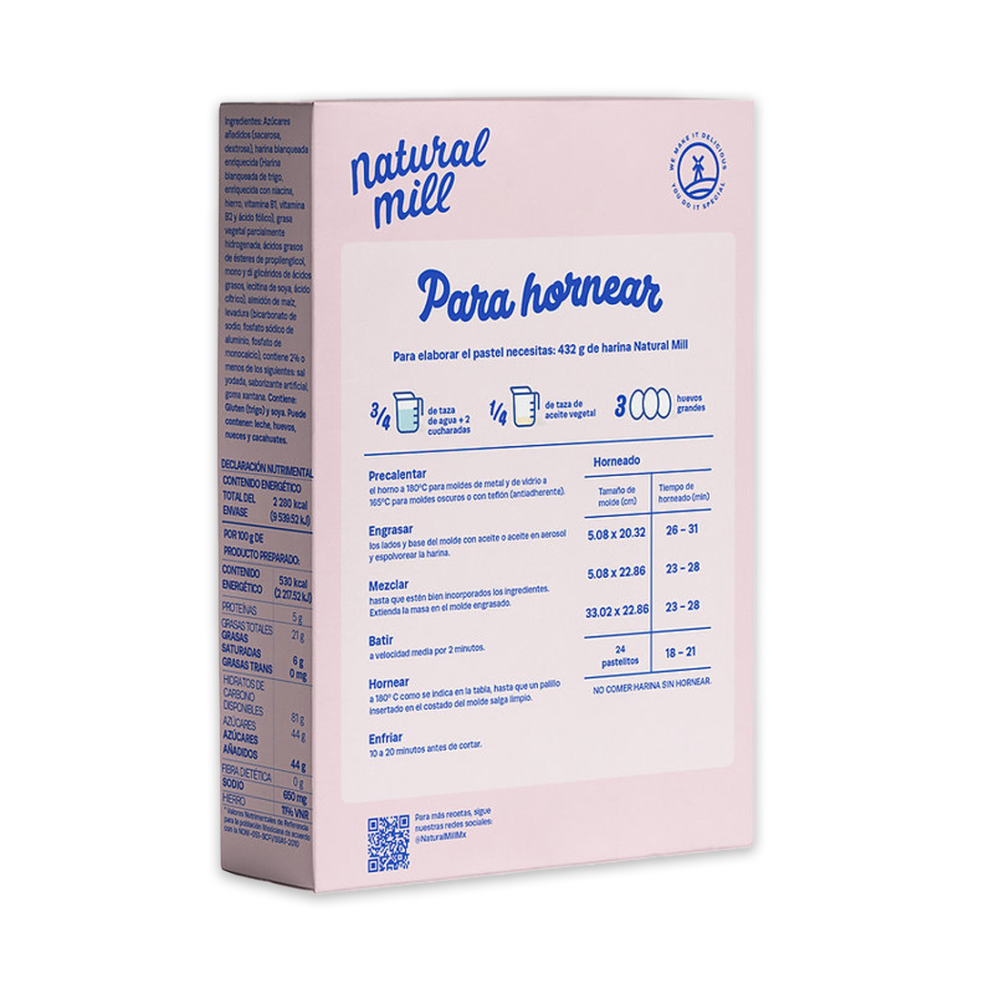 Harina Natural Mill Clasic White 468 g