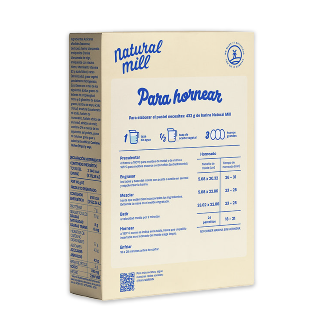 Harina Natural Mill Devil S Food 468 g