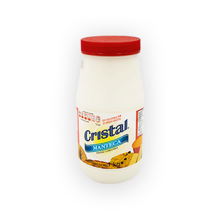 Manteca Cristal Vegetal 1 Kg