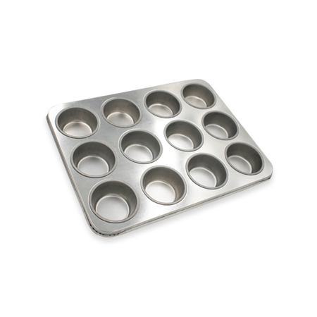Placa Para Cupcakes Aluminio Estandar 12 Cavidades