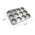 Placa Para Cupcakes 12 Cavidades