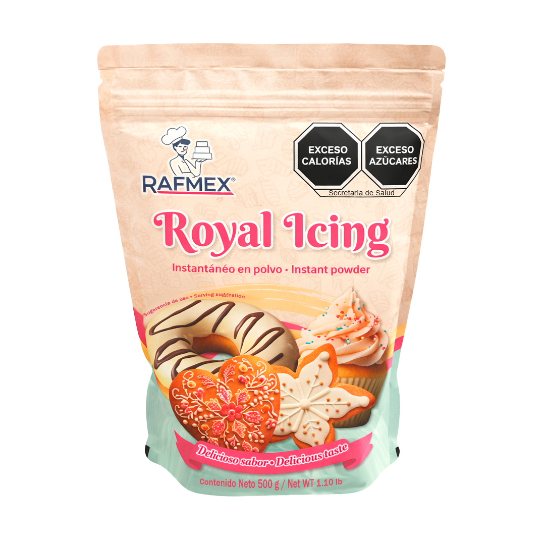 Royal Icing Rafmex Bolsa 500 g 70093