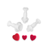 Eyector Decochef Corazón 3 Pza