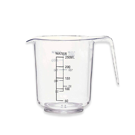 Taza Medidora Decochef Acrilico 250 ml