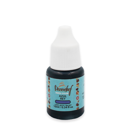 Color Decochef Fiesta Color Azul Rey 10 ml