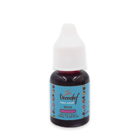 Color Decochef Fiesta Color Rosa 10 ml