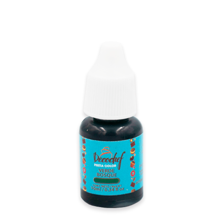 Color Decochef Fiesta Color Verde Bosque 10 ml