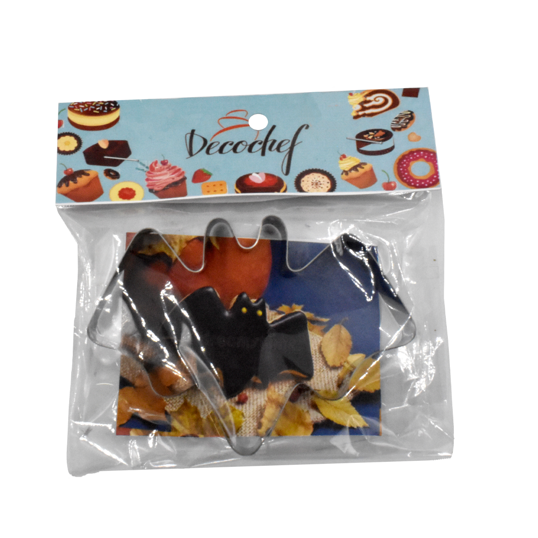 Cortador Halloween Murciélago Inoxidable Decochef