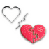 CORTADOR CORAZON ROMPECABEZAS INOXIDABLE DECOCHEF