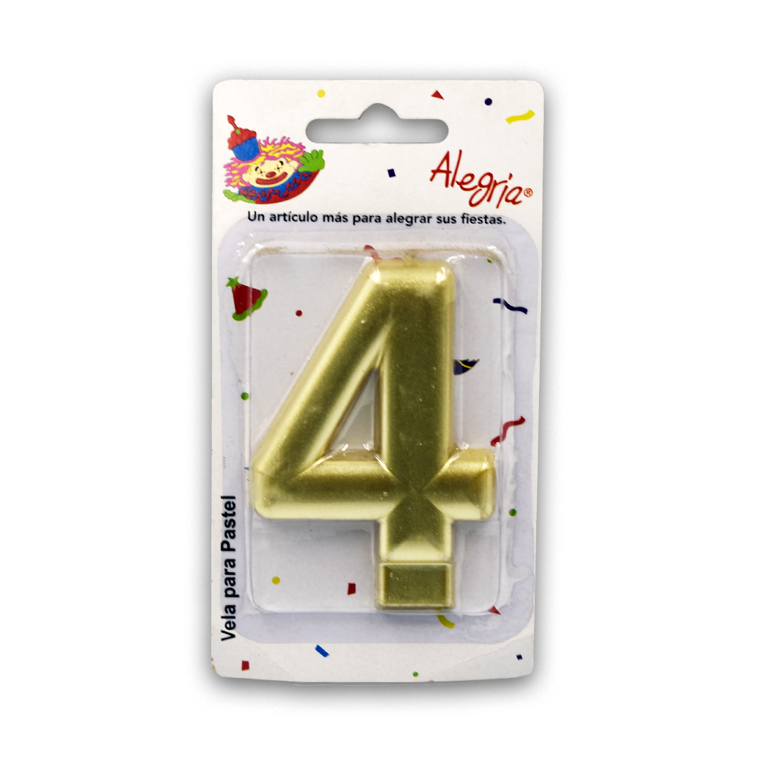 Vela Dorada No. 4 Alegria