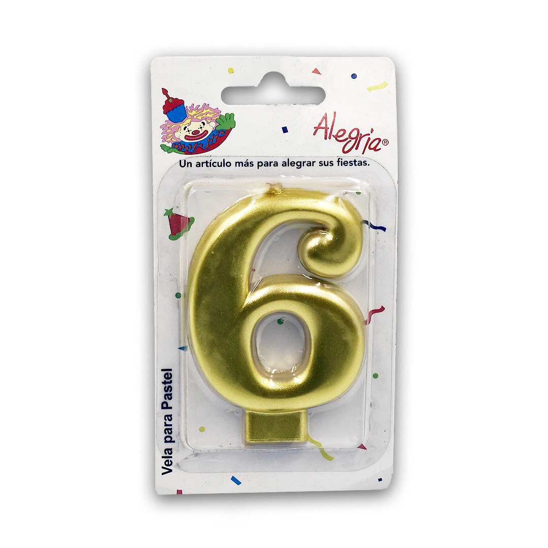 Vela Dorada No. 6 Alegria