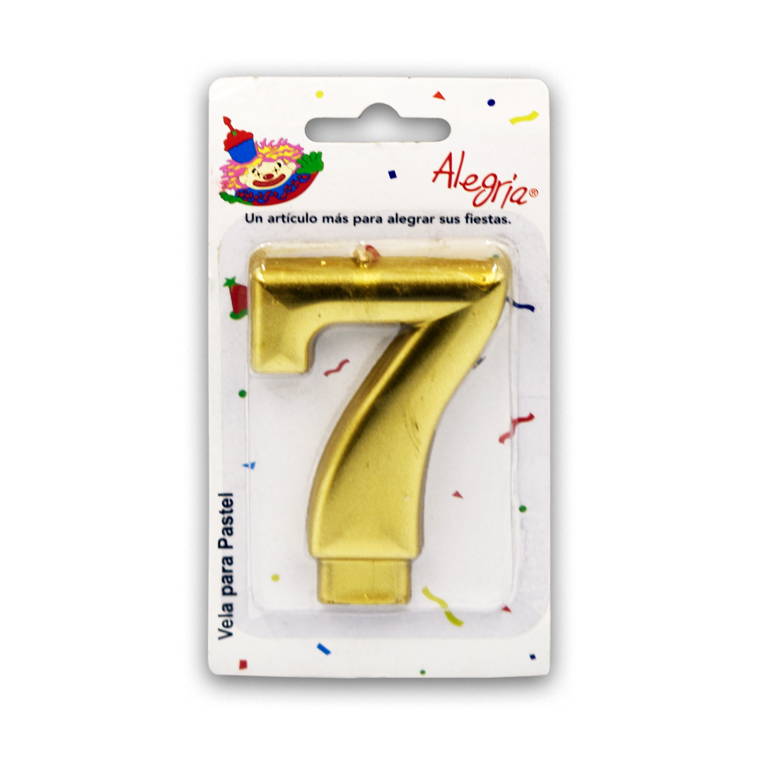 Vela Dorada No. 7 Alegria