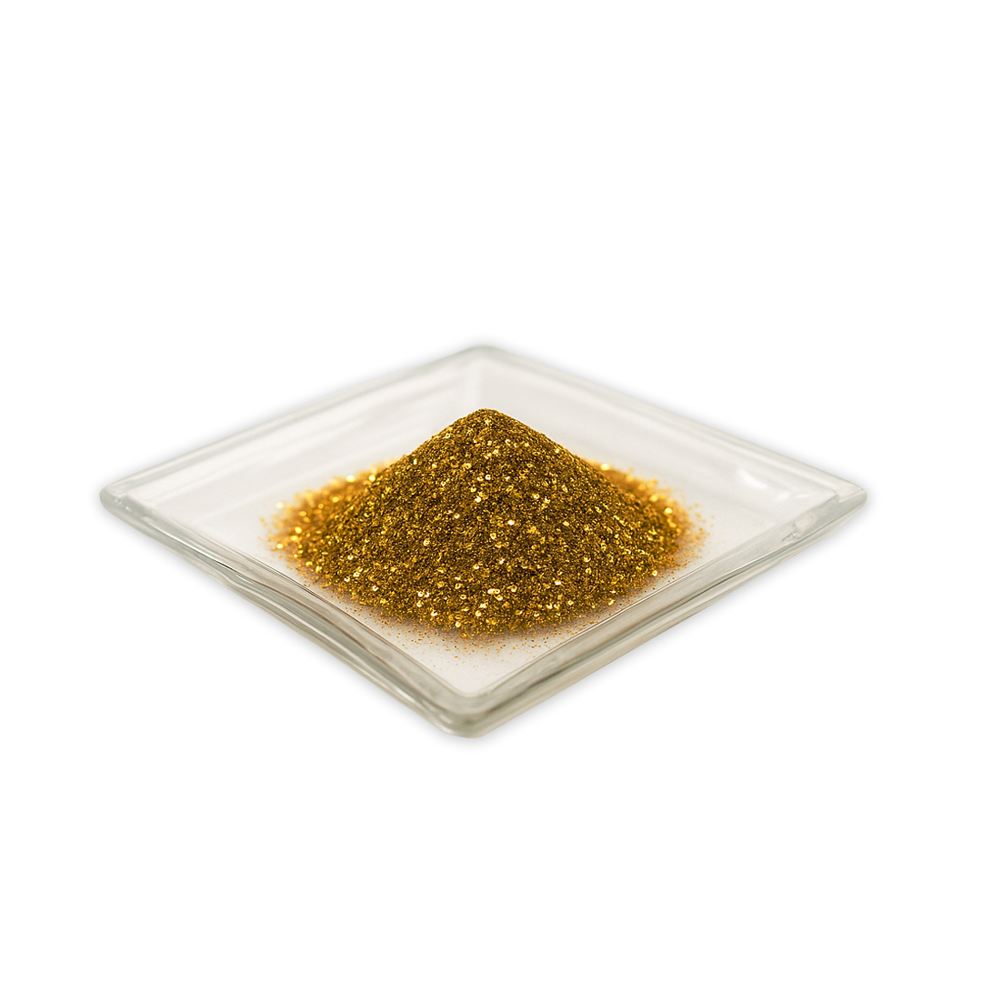 Diamantina Amarillo Metálico Decochef 10 g