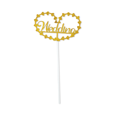 Letrero Decorativo Para Pastel Boda