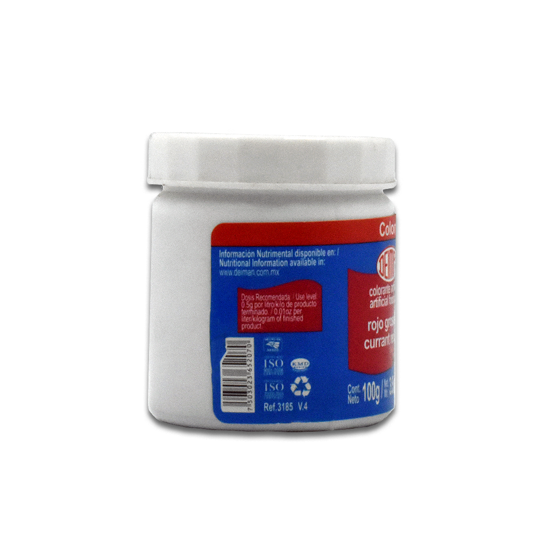 Color en Polvo Deiman Rojo Grosella 100 g