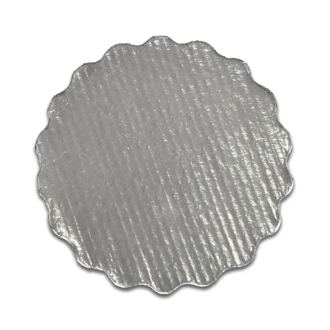 Base Cartón Plata 20 cm