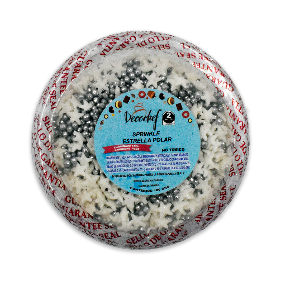Sprinkles Estrella Polar Decochef 100 g.