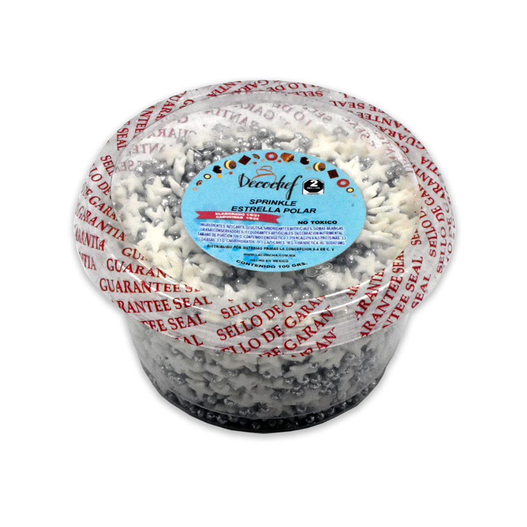 Sprinkles Estrella Polar Decochef 100 g.