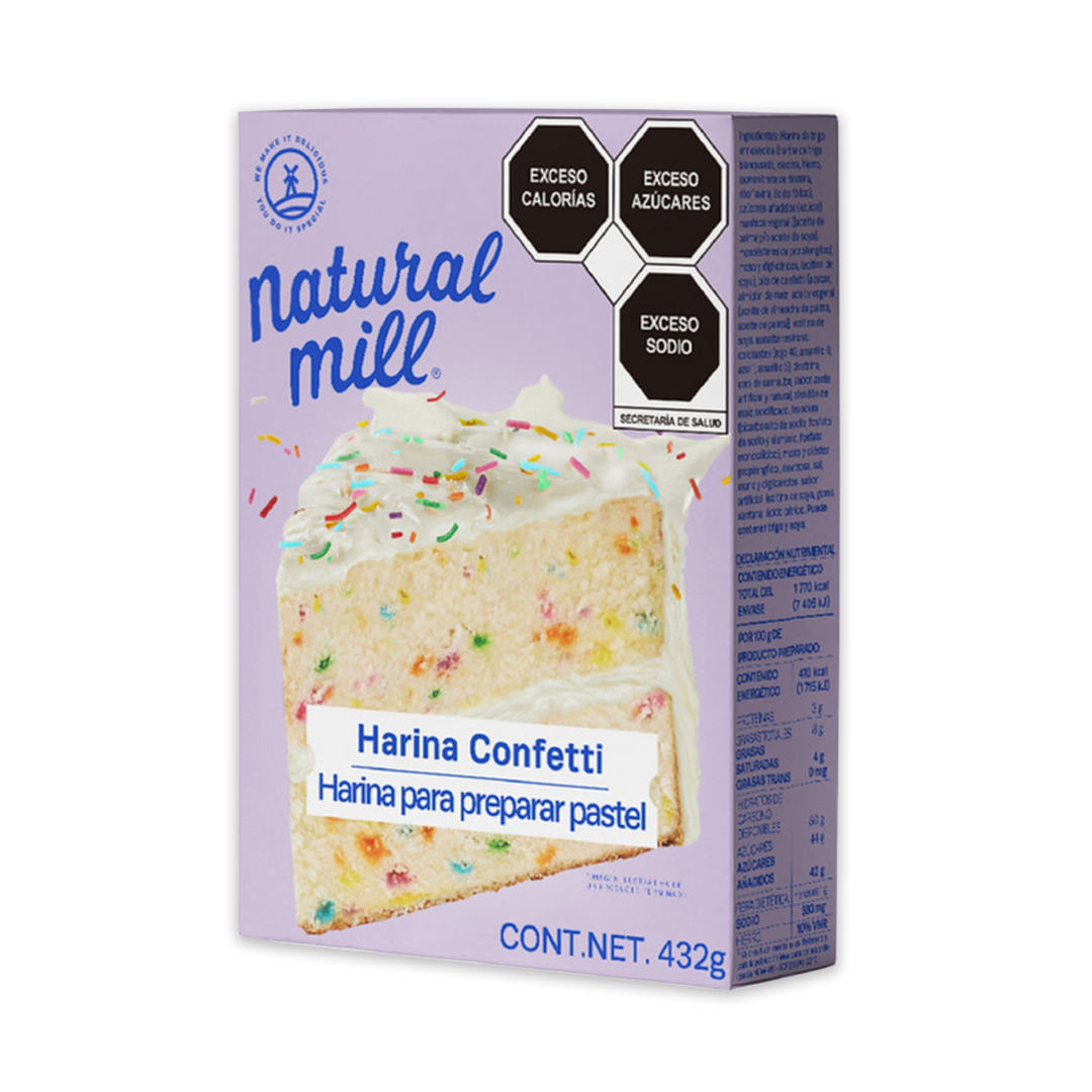 Harina Natural Mill Confetti 432g